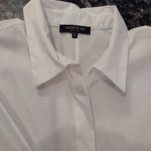 Lafayette 148 women's white shirt